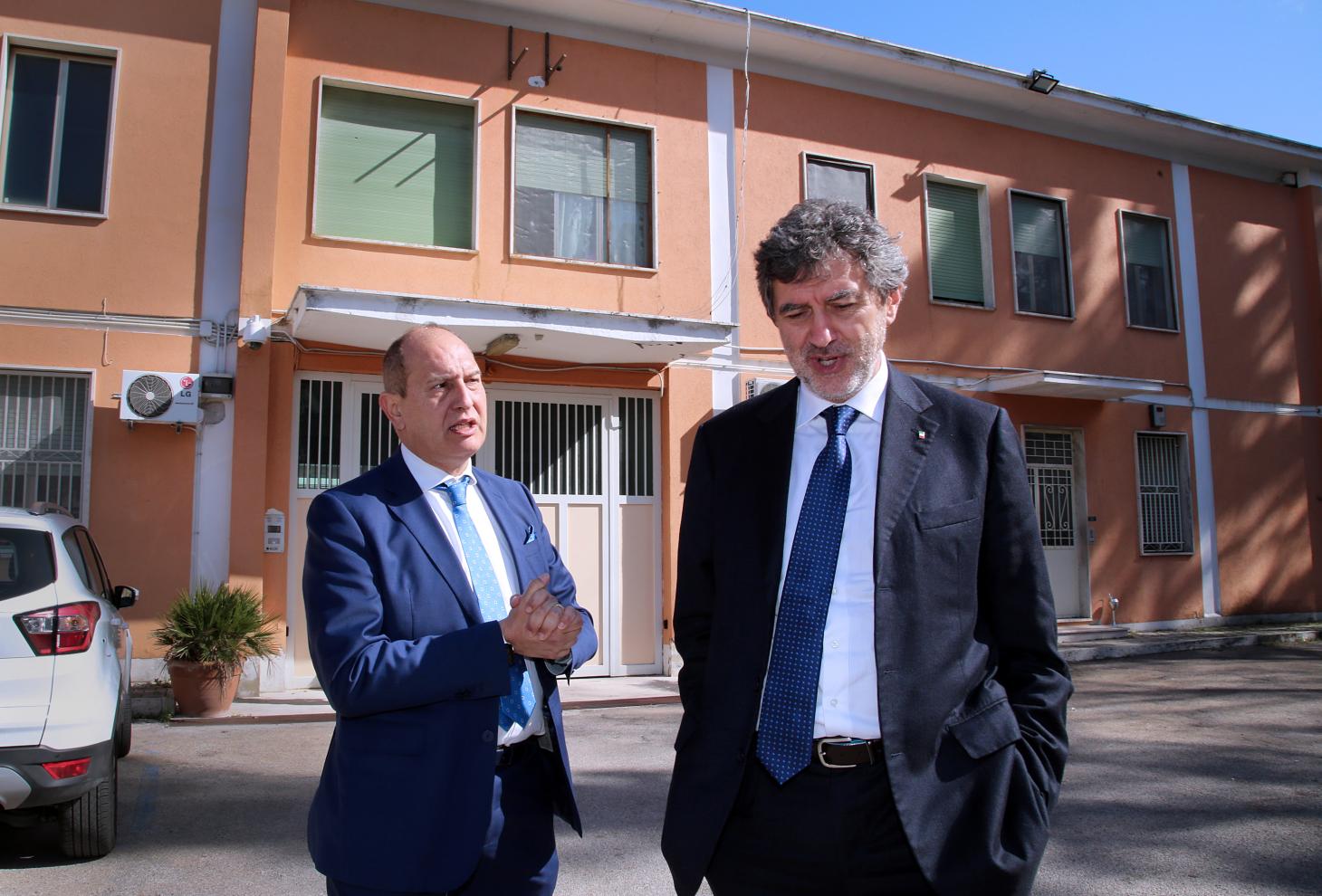 Coronavirus, Marsilio visita la Casa circondariale di Chieti