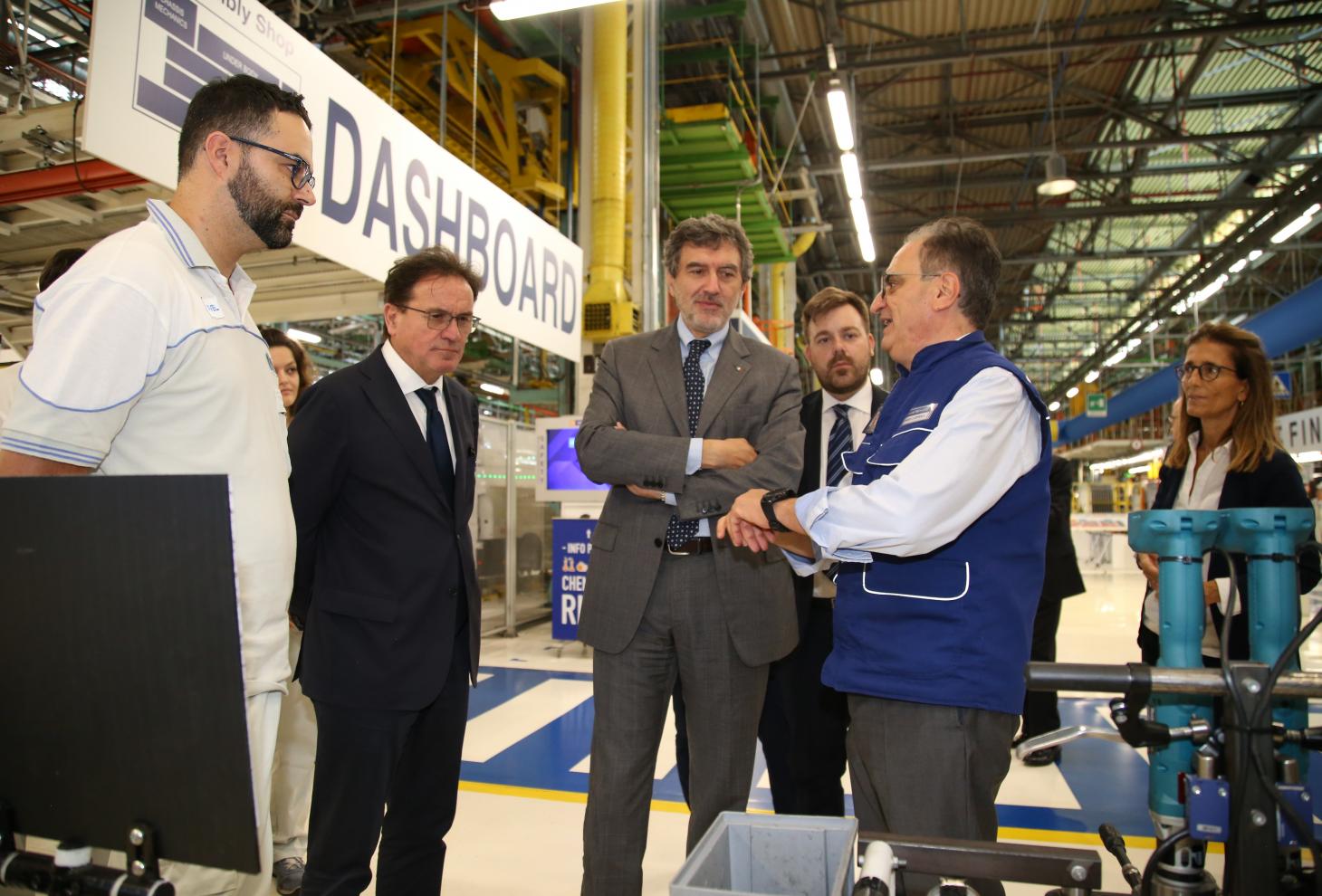 Marsilio e Febbo visitano stabilimento Sevel