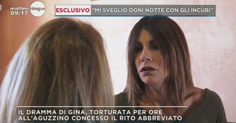 Su canale 5 la vicenda dell'assistente socio sanitaria stuprata e seviziata ad Avezzano nel 2016