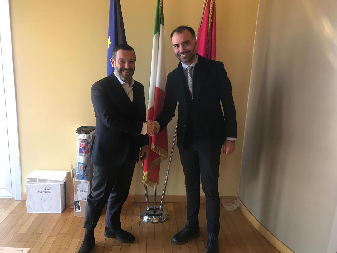 Pescara, visita istituzionale del Neo presidente Corecom al presidente del Consiglio regionale