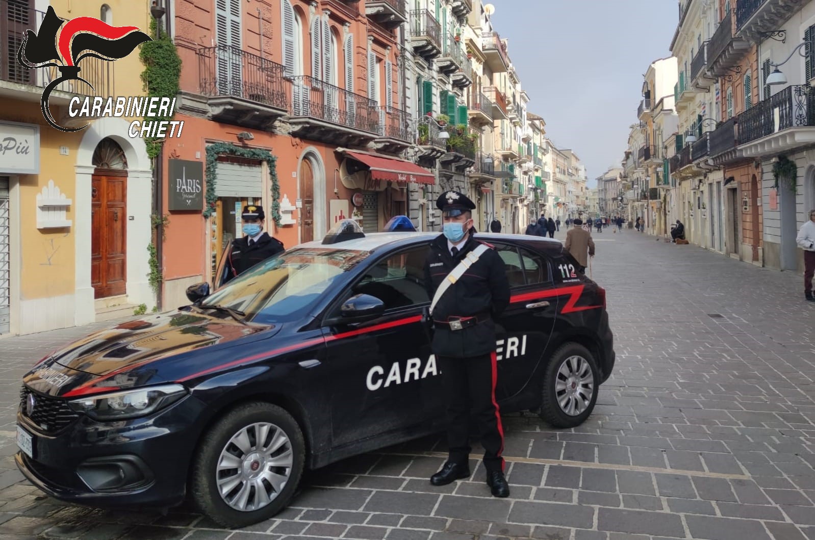 Ritrovata dai Carabinieri di Ortona anziana suora che si era allontanata dall'ospedale 